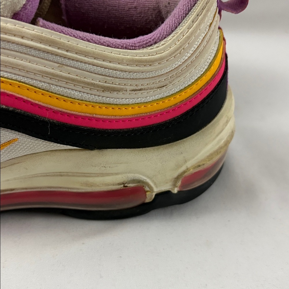 NIKE Air Max 97 (GS) Dawn & Dusk White Multi Girls 5.5Y - Picture 6 of 11